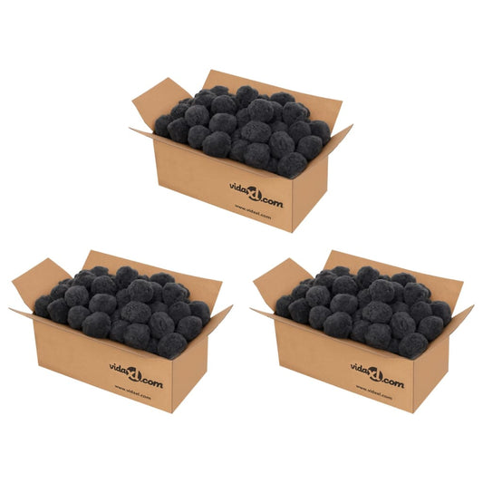 Berkfield Odor Removal Pool Filter Balls Black 2100 g Polyethylene