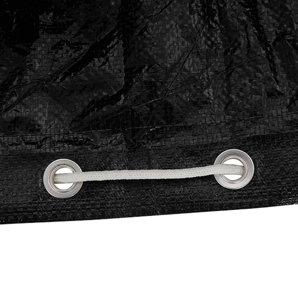 Berkfield Garden Furniture Covers 2 pcs 6 Eyelets �_�”�_125x75 cm Round