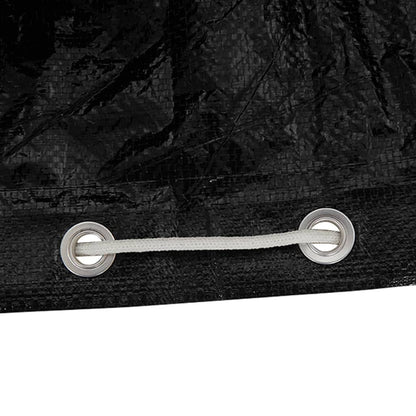 Berkfield Garden Furniture Covers 2 pcs 6 Eyelets �_�”�_125x75 cm Round