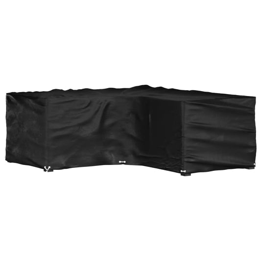 Berkfield L-Shaped Garden Furniture Cover 16 Eyelets 215x215x70 cm
