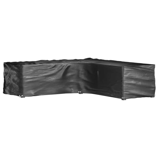 Berkfield L-Shaped Garden Furniture Cover 16 Eyelets 285x285x70 cm