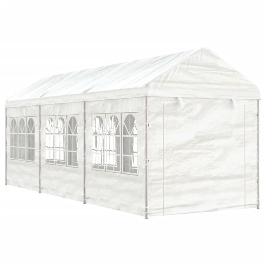 Berkfield Gazebo with Roof White 6.69x2.28x2.69 m Polyethylene