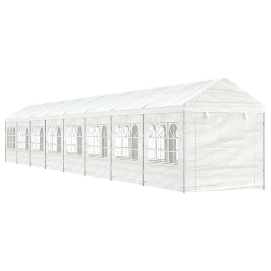 Berkfield Gazebo with Roof White 17.84x2.28x2.69 m Polyethylene