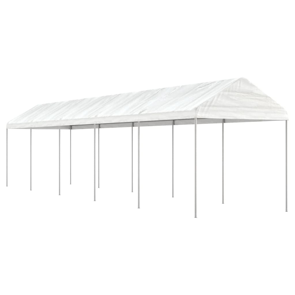 Berkfield Gazebo with Roof White 11.15x2.28x2.69 m Polyethylene