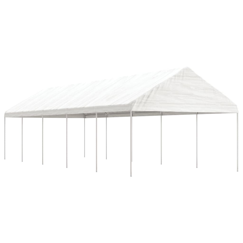 Berkfield Gazebo with Roof White 11.15x4.08x3.22 m Polyethylene