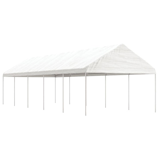 Berkfield Gazebo with Roof White 11.15x4.08x3.22 m Polyethylene