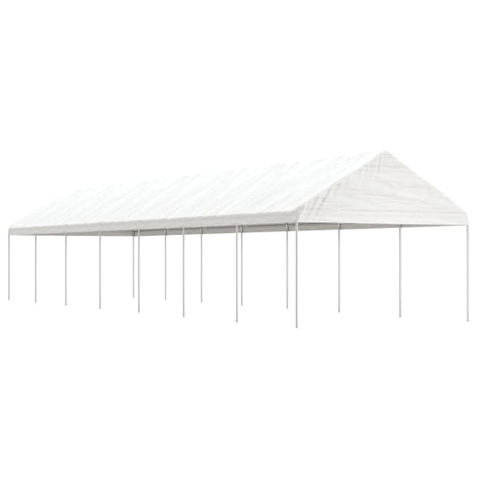Berkfield Gazebo with Roof White 15.61x4.08x3.22 m Polyethylene