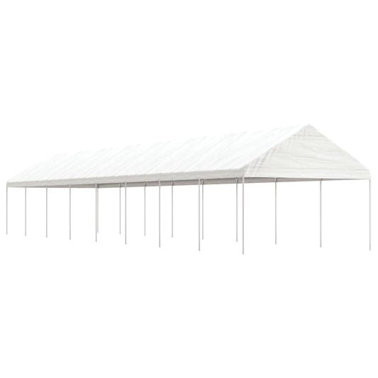 Berkfield Gazebo with Roof White 17.84x4.08x3.22 m Polyethylene