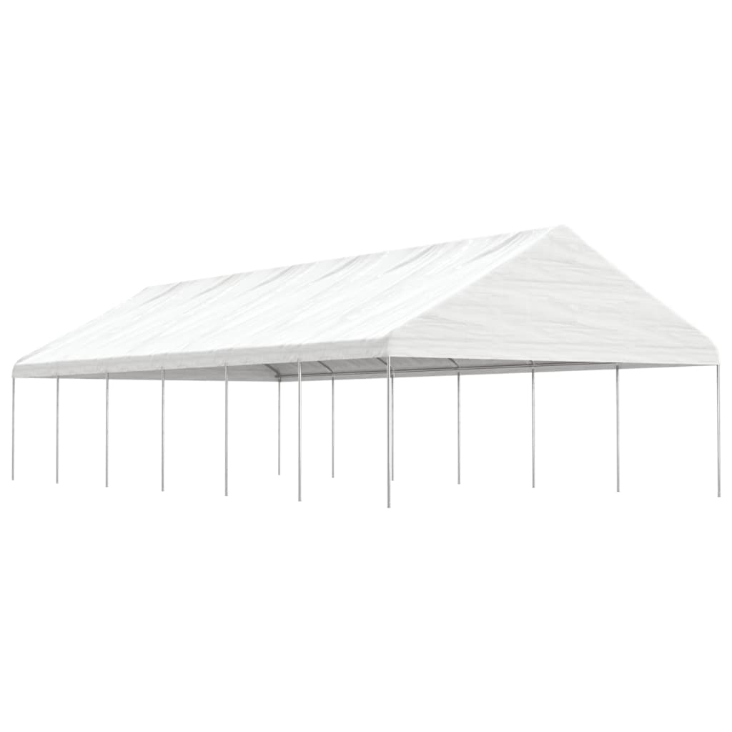 Berkfield Gazebo with Roof White 13.38x5.88x3.75 m Polyethylene