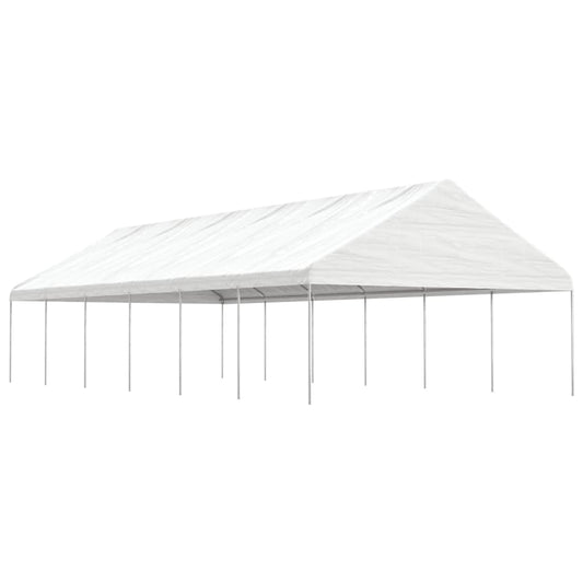 Berkfield Gazebo with Roof White 13.38x5.88x3.75 m Polyethylene