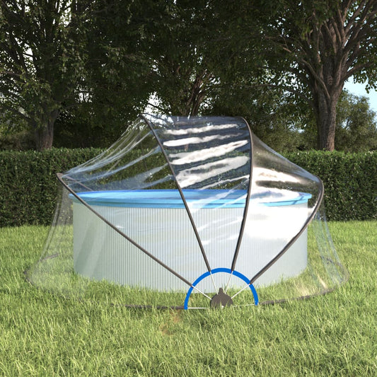 Berkfield Pool Dome Round 315x158 cm PVC