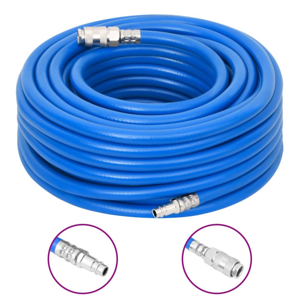 Berkfield Air Hose Blue 0.7" 100 m PVC