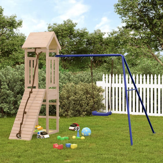 Berkfield Outdoor Playset Solid Wood Pine