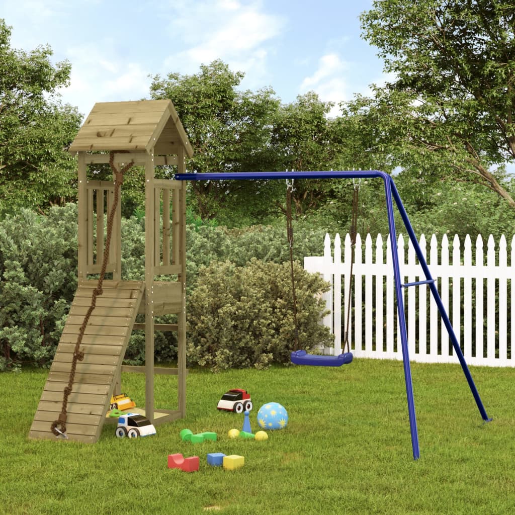 Berkfield Outdoor Playset Impregnated Wood Pine