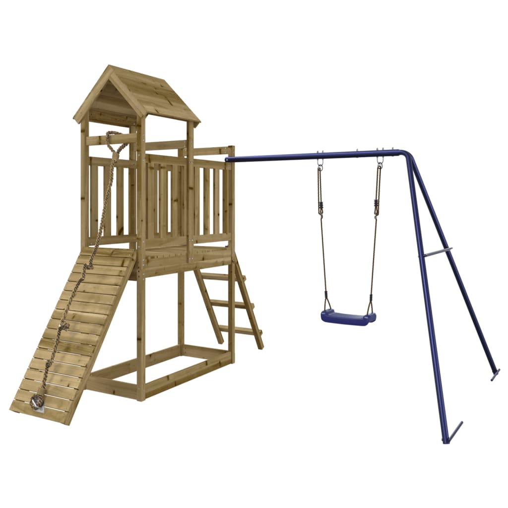 Berkfield Outdoor Playset Impregnated Wood Pine