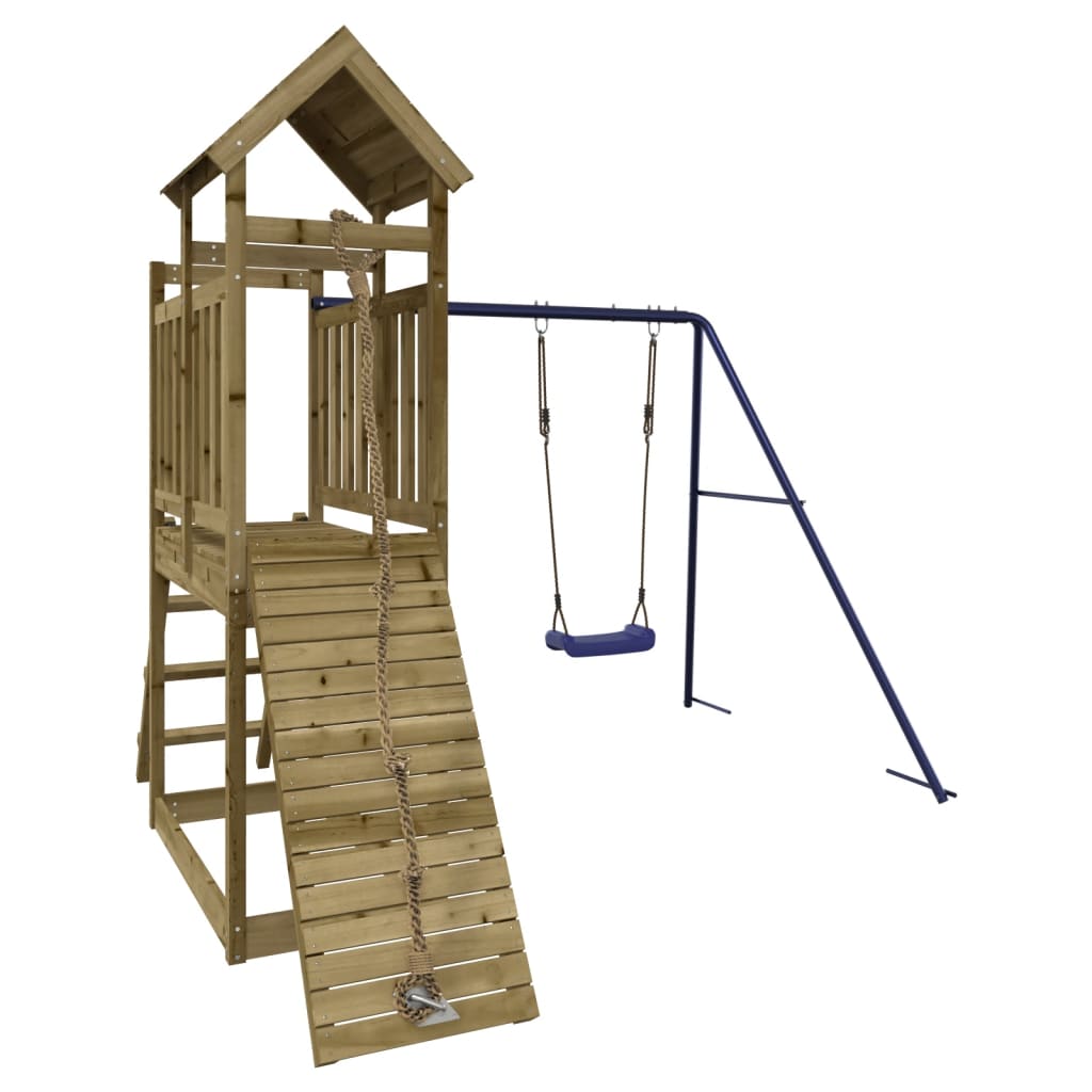 Berkfield Outdoor Playset Impregnated Wood Pine