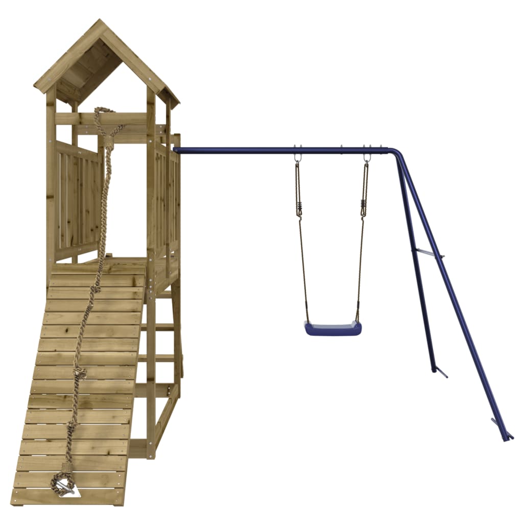 Berkfield Outdoor Playset Impregnated Wood Pine