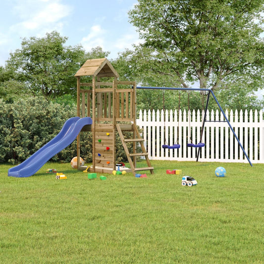 Berkfield Outdoor Playset Impregnated Wood Pine