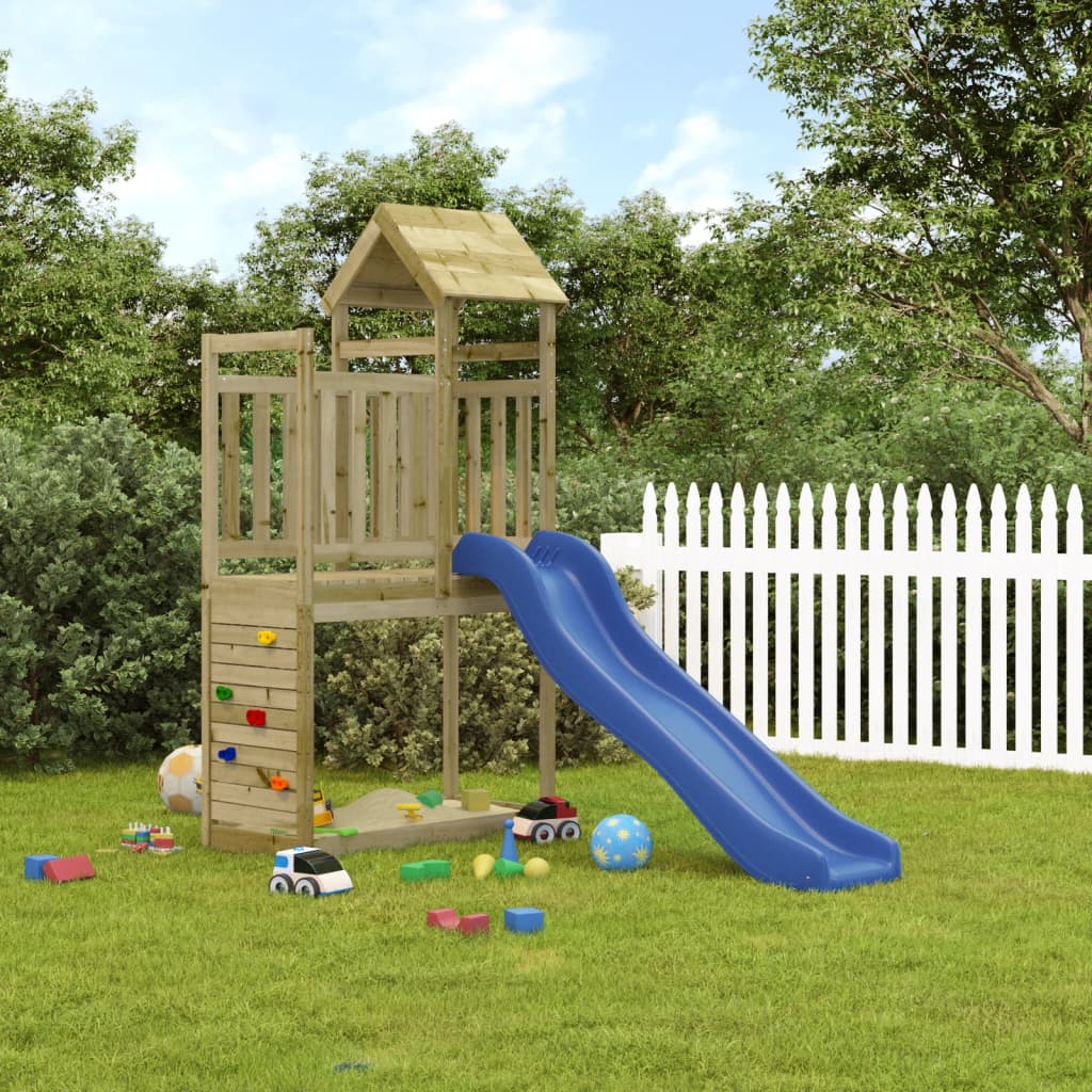 Berkfield Outdoor Playset Impregnated Wood Pine