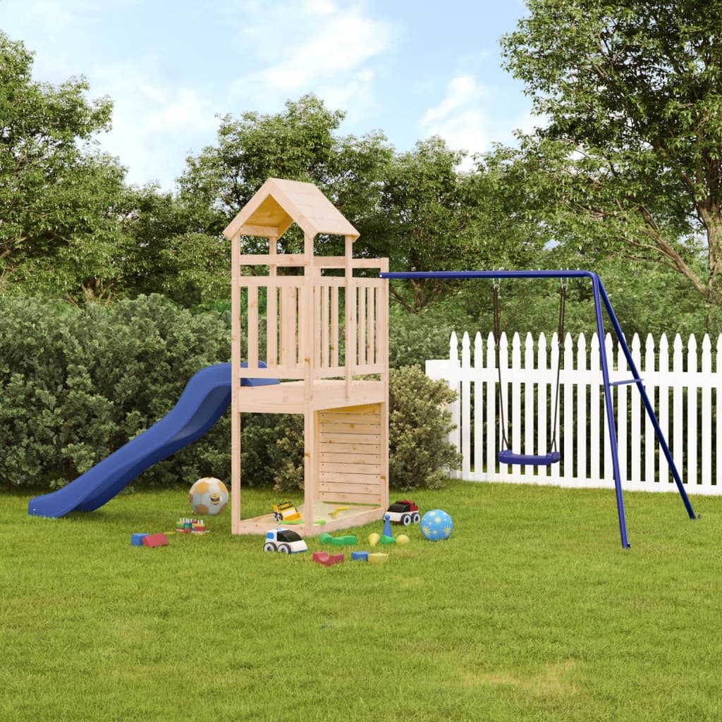 Berkfield Outdoor Playset Solid Wood Pine