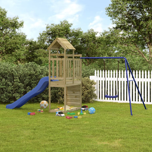 Berkfield Outdoor Playset Impregnated Wood Pine