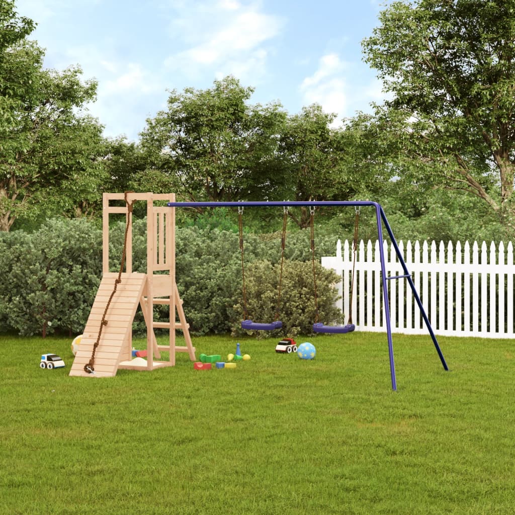 Berkfield Outdoor Playset Solid Wood Pine