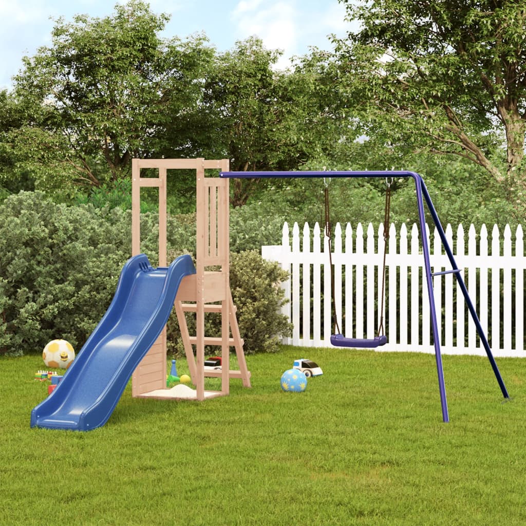 Berkfield Outdoor Playset Solid Wood Pine