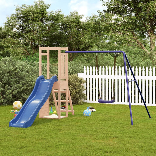 Berkfield Outdoor Playset Solid Wood Pine