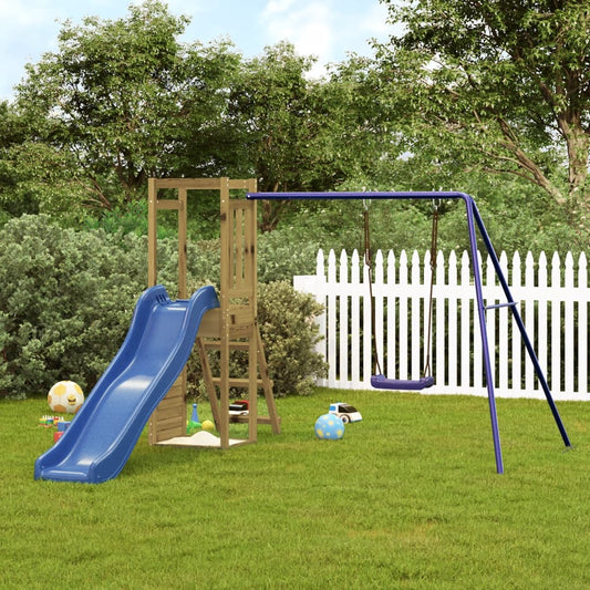 Berkfield Outdoor Playset Impregnated Wood Pine