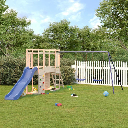 Berkfield Outdoor Playset Solid Wood Pine