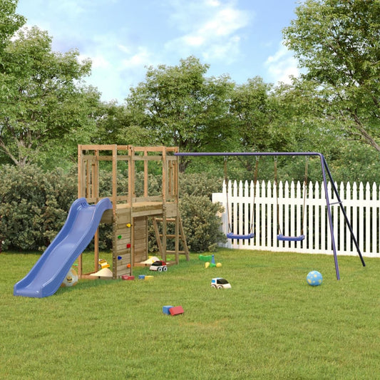 Berkfield Outdoor Playset Impregnated Wood Pine