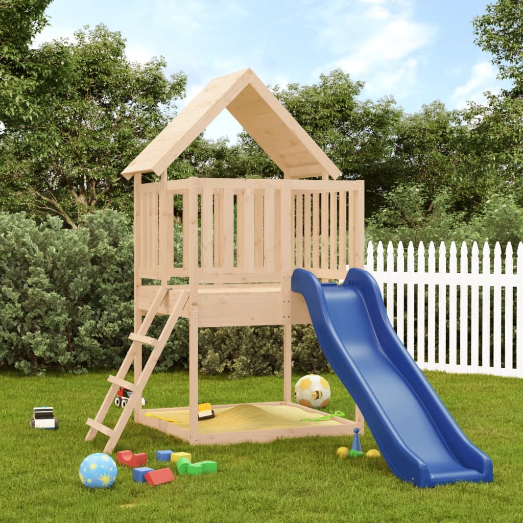 Berkfield Outdoor Playset Solid Wood Pine
