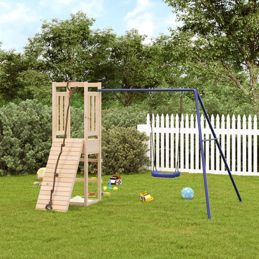 Berkfield Outdoor Playset Solid Wood Pine