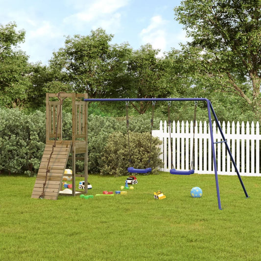 Berkfield Outdoor Playset Impregnated Wood Pine