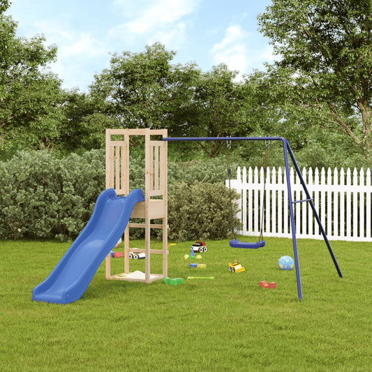 Berkfield Outdoor Playset Solid Wood Pine