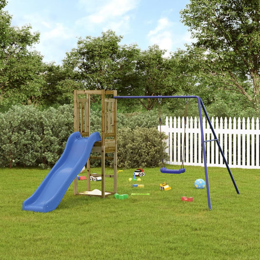 Berkfield Outdoor Playset Impregnated Wood Pine