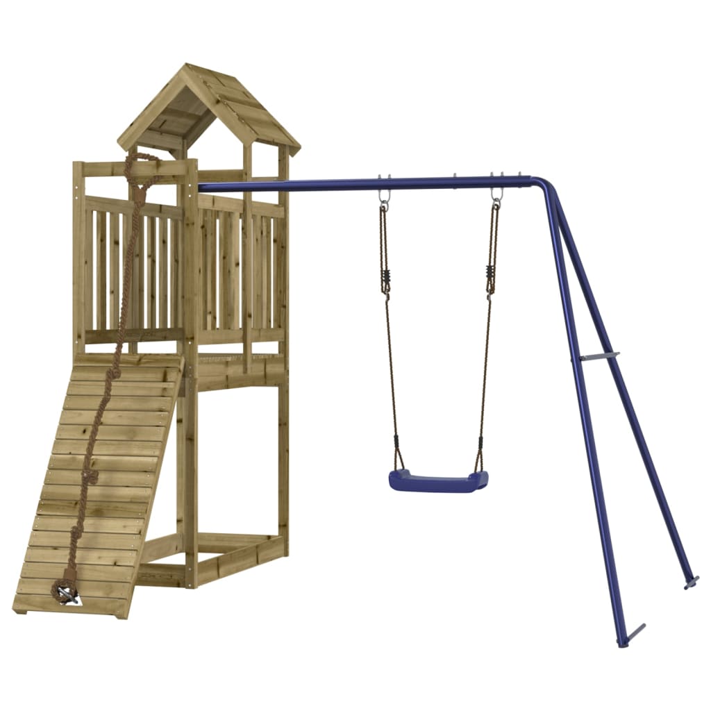 Berkfield Outdoor Playset Impregnated Wood Pine