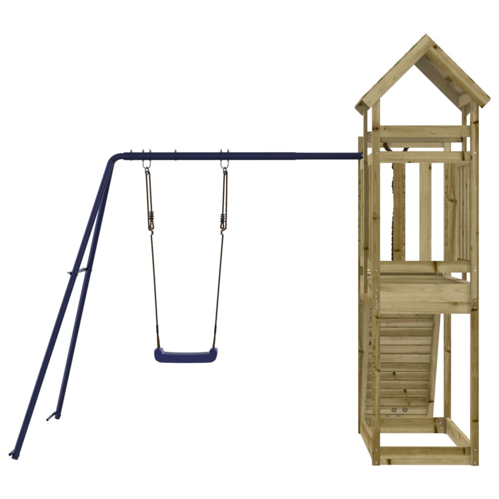 Berkfield Outdoor Playset Impregnated Wood Pine