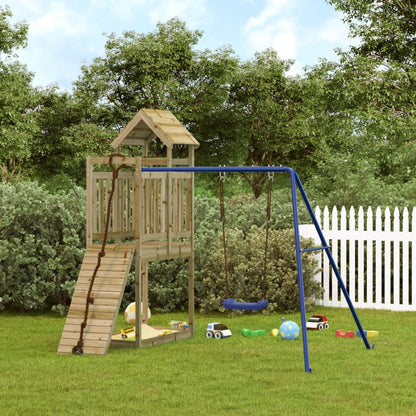 Berkfield Outdoor Playset Impregnated Wood Pine