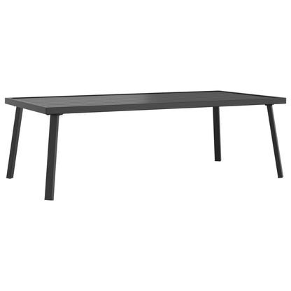 Berkfield Garden Coffee Table Anthracite 110x55x35cm Steel