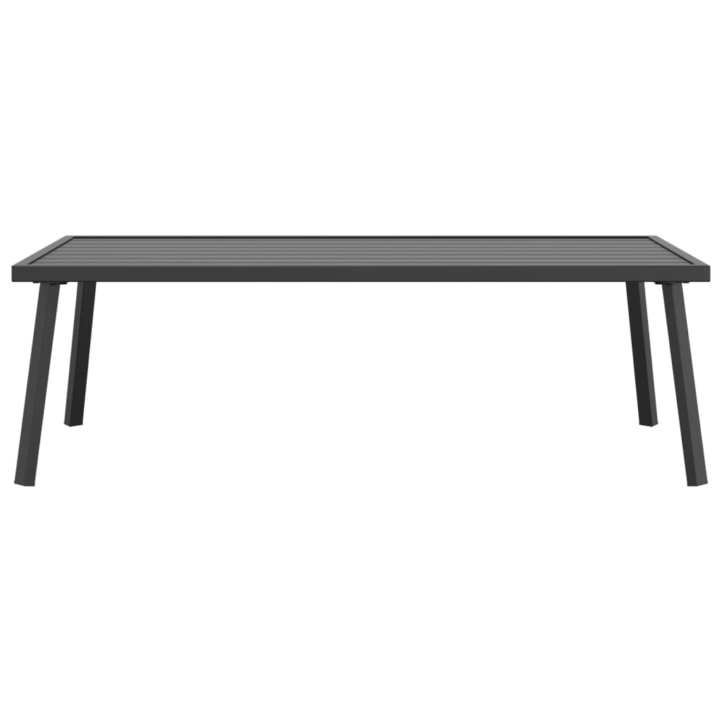 Berkfield Garden Coffee Table Anthracite 110x55x35cm Steel