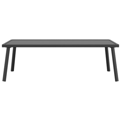 Berkfield Garden Coffee Table Anthracite 110x55x35cm Steel