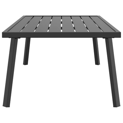 Berkfield Garden Coffee Table Anthracite 110x55x35cm Steel