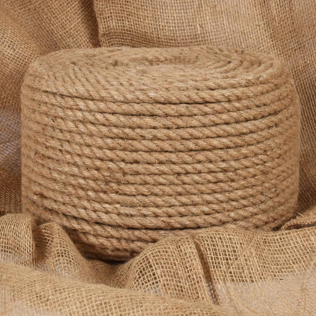 Berkfield Jute Rope 25 m Long 12 mm Thick