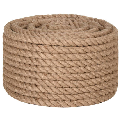 Berkfield Jute Rope 50 m Long 24 mm Thick
