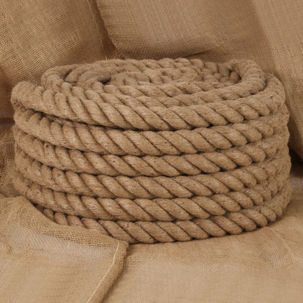 Berkfield Jute Rope 5 m Long 40 mm Thick