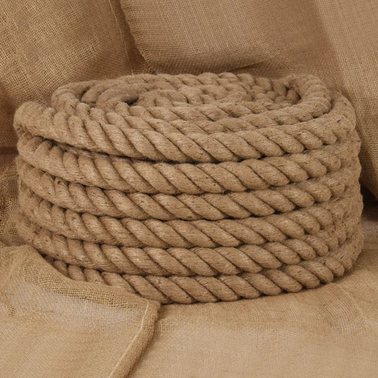 Berkfield Jute Rope 10 m Long 40 mm Thick