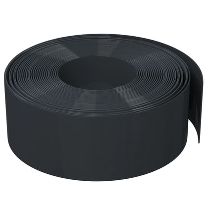 Berkfield Garden Edging Black 10 m 20 cm Polyethylene