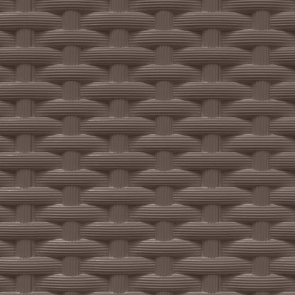 Berkfield Planters 4 pcs Brown 30x30x37 cm Polypropylene