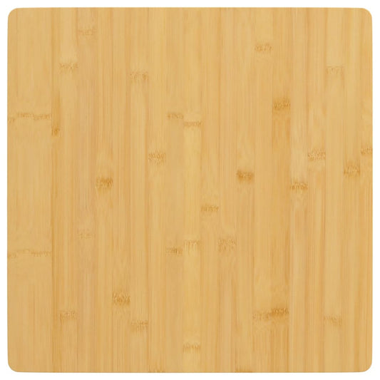 Berkfield Table Top 50x50x1.5 cm Bamboo